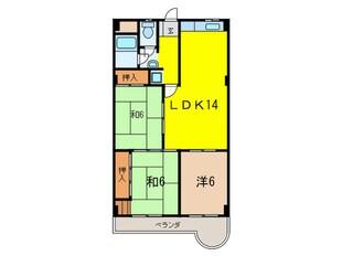 東朋第一マンションの物件間取画像